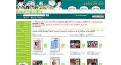 Desktop Screenshot of paris-bd.com